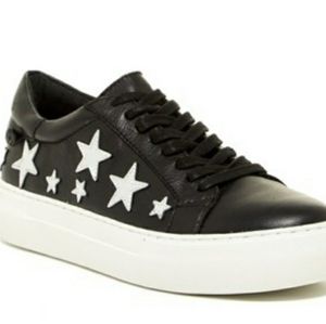 Leather Platform Sneakers